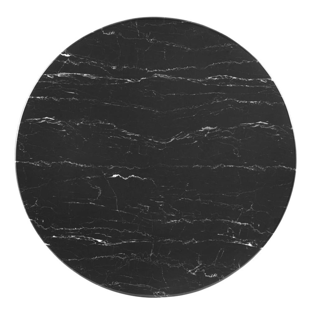 Modway Zinque 28" Artificial Marble Dining Table