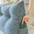 thumbnail image 4 of Dorm Triangular Headboard Bolster Pillow White Headboard Twin Body Pillow Large Pillow Headboard Back Pillow For Sitting In Bed 80cm Universal Car Seat Neck Cushion Memory Foam Breathable Universal, 4 of 4