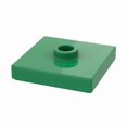 thumbnail image 1 of 200pcs MOC Plate 87580 Modified 2x2 with Groove &1 Stud In Center Classic Piece Building Block Toy Parts Compatible Building green-200pcs, 1 of 6