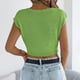 thumbnail image 5 of RKSTN Women's Crochet Hollow Tank Tops Oversized Crewneck Sleeveless T Shirts Sexy Cropped Tank Top Womens Casual Solid Plus Size Loose Fits Breathable Cool Basic Tunic Shirts Summer Vest Clothes, 5 of 9