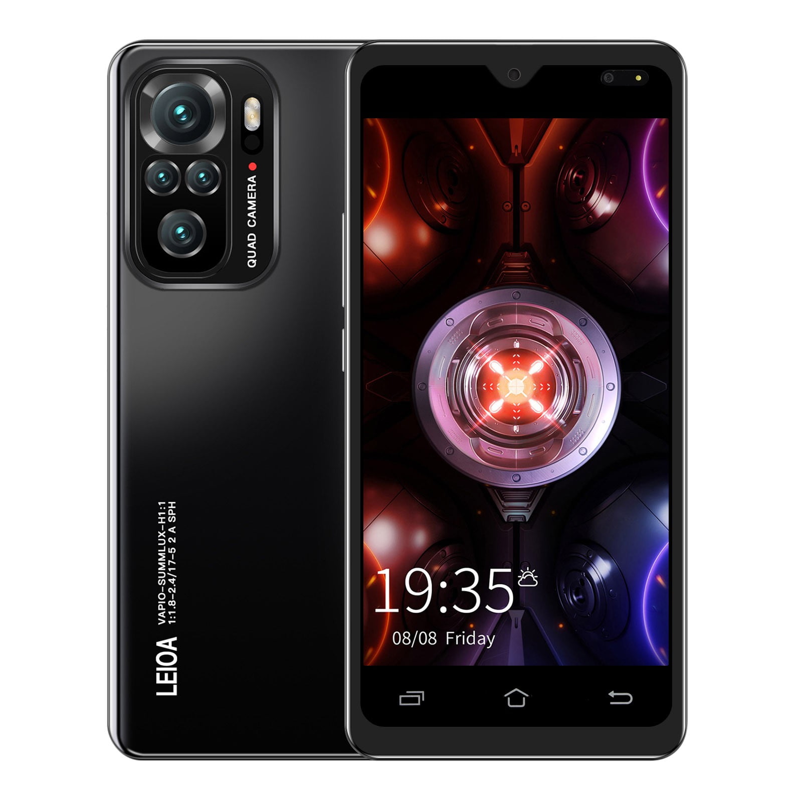 FYTPOV Android Phone, Note10 Smartphone Android Telephone Cellphone 5.0Inch 3G Smartphone 1GB RAM 4GB ROM, Cell Phones Unlocked