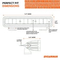 thumbnail image 4 of Sylvania - Slim 7 Inch LED Light Bar - LIFETIME Limited Warranty - Spot Light 2000 Raw Lumens Waterproof Off Road Driving Work Light Pod, Truck, Jeep, Boat, ATV, UTV, SUV, 4x4, 1 Pack, 4 of 8