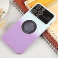 thumbnail image 2 of Funda de silicona degradada a prueba de golpes Magsafe con película para lente para iPhone 11 Pro Max, 2 of 5
