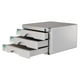 thumbnail image 5 of Archivador de escritorio con cajón, archivador empresarial multicapa con cerradura Con 3 cajones, 5 of 9