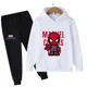 thumbnail image 2 of Ropa de moda de primavera y otoño para niños, sudaderas con capucha y pantalones con estampado de dibujos animados de Marvel Spiderman, conjuntos de 2 piezas, trajes deportivos informales para niños y, 2 of 5