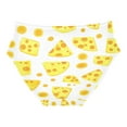 thumbnail image 2 of Women's Underwear Yellow Cheese Pattern Hipster Panties Underwear for women, XX-Large, 2 of 9