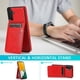 thumbnail image 2 of Funda de piel sintética estilo empresarial para Samsung A52 4G 5G con tarjetero, función billetera, función atril y protección contra caídas., 2 of 5