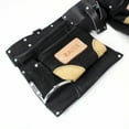thumbnail image 6 of 9 Pocket Tool Belt Heavy Duty Suede Leather Fits Hammer And Nails - Black, 6 of 11
