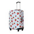 thumbnail image 2 of Xecao Strawberry print Elastic Luggage Cover, with double-sided print , is perfect for travel, business, and daily use, 2 of 9