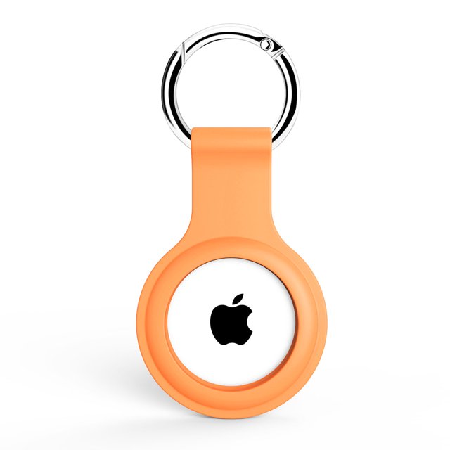 PANDACO Étui Porte-Clés Tangerine pour Apple AirTag