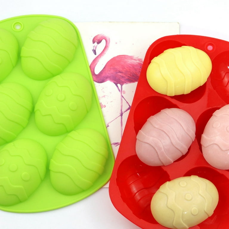 1Pc Easter Mold Rabbit Or Egg Mold 3D Easter Egg Silicone Mold