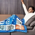 thumbnail image 4 of Uncle Blanket Uncle Gifts on Fathers Day from Niece or Nephew - 50" X 60" World''s Greatest Uncle Soft Throw Blanket - Best Christmas Birthday Funcle Present, 4 of 6