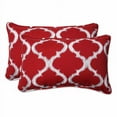 thumbnail image 2 of Pillow Perfect 594781 Indoor-Outdoor Kobette Teal Over-Sized Rectangular Throw Pillow, Blue - Set of 2, 2 of 4
