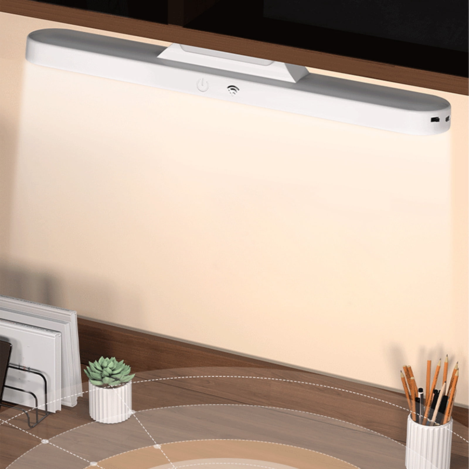 Specollect 5Pcs Under Cabinet Lights Wireless,Under Counter Lights for Kitchen Touch Control,Closet Lighting,Rechargeable USB Battery Powered Lights,For Reading Study Bedroom Outdoor Camping