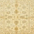 thumbnail image 1 of Ahgly Company Machine Washable Indoor Square Abstract Brown Gold Area Rugs, 5' Square, 1 of 7