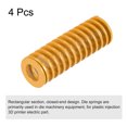 thumbnail image 3 of Unique Bargains Die Spring, 25mm OD 75mm Length 4 Pack Stamping Light Load Compression Yellow, 3 of 5