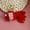 Red goldfish, variant on Cute little goldfish handmade knitted toy, intricate crochet fish keychain, handmade pendant finished product