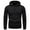 Black, variant on Jinda Men's Fashion Hoodie & Sweatshirt Long Sleeve Pullover Tops Thick Winter Warm Knit Knitted Knitwear Thermal Drawstring with Kangaroo pocket Black 40