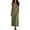 *Army Green, variant on VBVC Women's Spaghetti Strap Cotton Linen Maxi Dress , Boho Vacation Slip Dress For Women , Ladies' Summer Beach Long Dresses with Pockets, S-3XL
