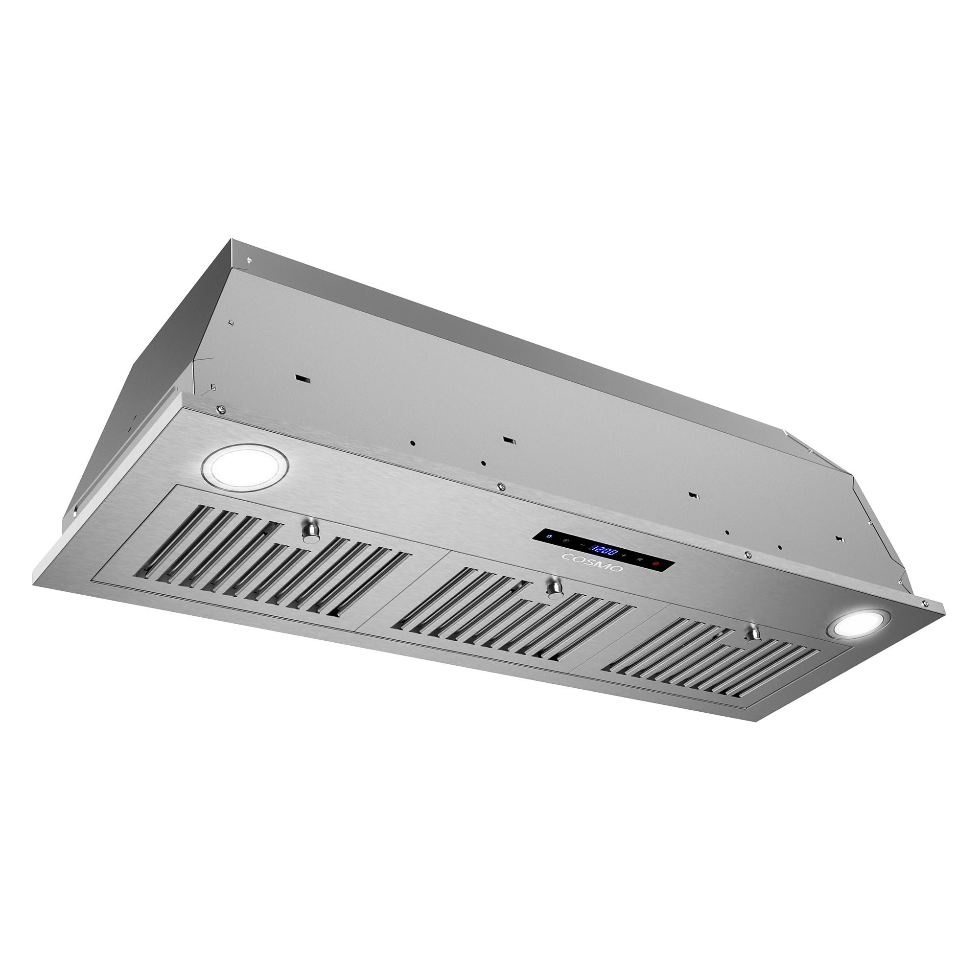 36 in. Lumin Collection Ducted Insert Range Hood, Touch Controls, LED Lights, Stainless Steel