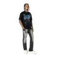 thumbnail image 5 of Smoke Rise Men Wide Crop Fashion Ascended Tee (Black), 5 of 5