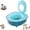 Blue, variant on Portable Summer Cat Litter Box Training Kit, Powerful Odor Control PP Toilet With Anti-Splash Edge, Indoor Waste Station For Kittens And Adult Cats