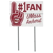 UMass Minutemen 18'' x 24'' #1 Fan Yard Sign