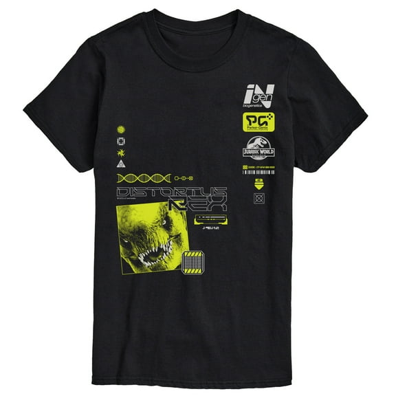 Jurassic World: Rebirth - Distortus Rex - Men's Short Sleeve Graphic T-Shirt
