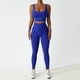 thumbnail image 1 of Ropa de yoga ajustada de secado rápido y transpirable Cloud Sense, traje deportivo para correr con bolsillo, traje de fitness desnudo con un solo hombro oblicuo, 1 of 2