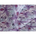 thumbnail image 3 of Ambesonne Orchid Quilted Coverlet 2 Pcs, Exotic Flowers on Pastel Art, Twin Size, Violet and Raspberry, 3 of 4