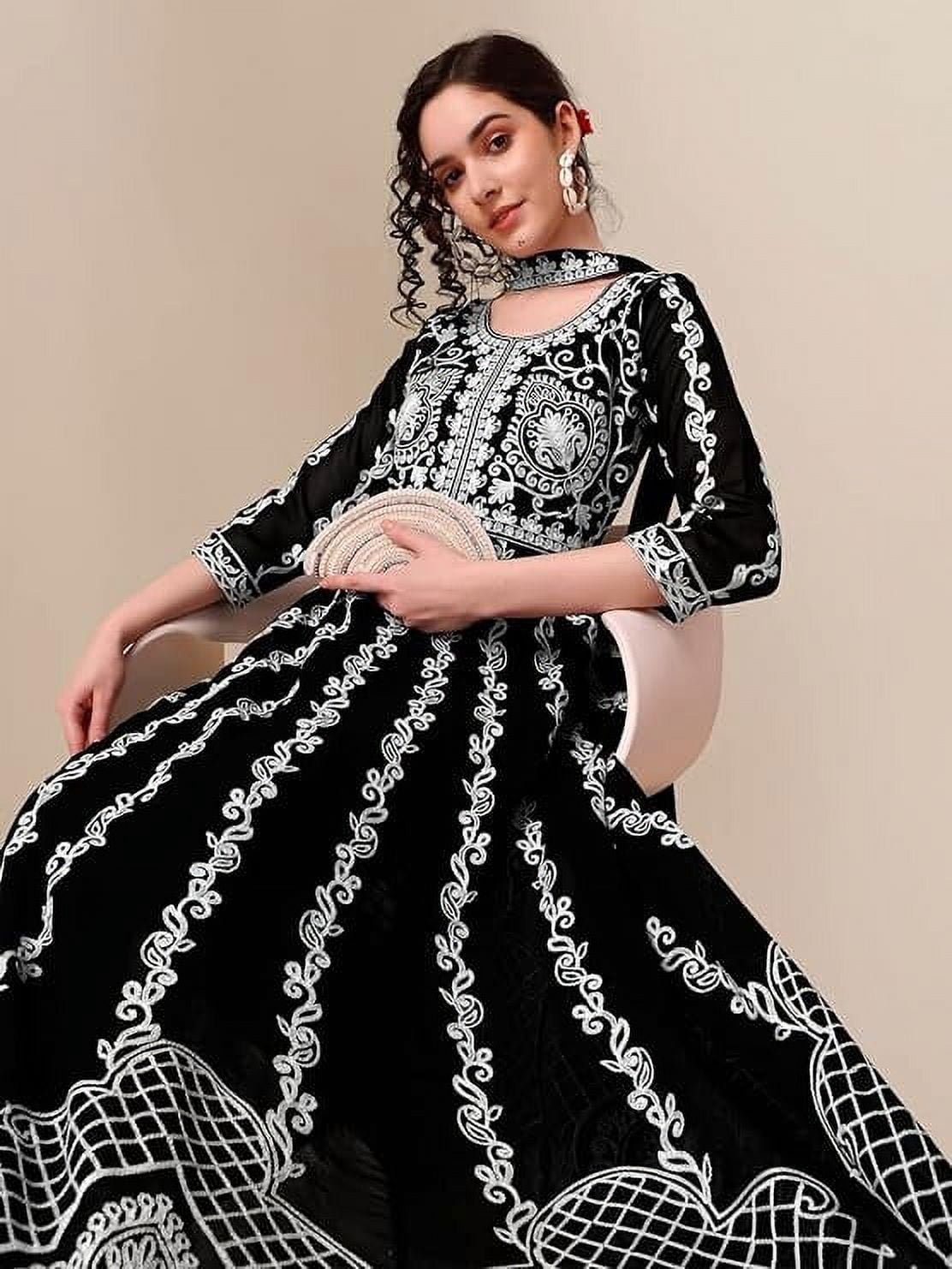chinese dress ladies Vastraghar kurtis for women party wear Indian Tunic Tops Long Kurti Kurta  ready to wear at Amazon Women's Clothing store main image 1