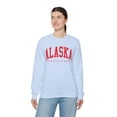 thumbnail image 7 of Alaska Sweatshirt Gifts Crew Neck Shirt Long Sleeve Unisex, 7 of 7