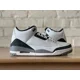 thumbnail image 5 of Ni - ke Ni - ke Air Jordan 3 Retro Cement Grey White CT8532-106 Sneakers Men Size 11.5 New, 5 of 5