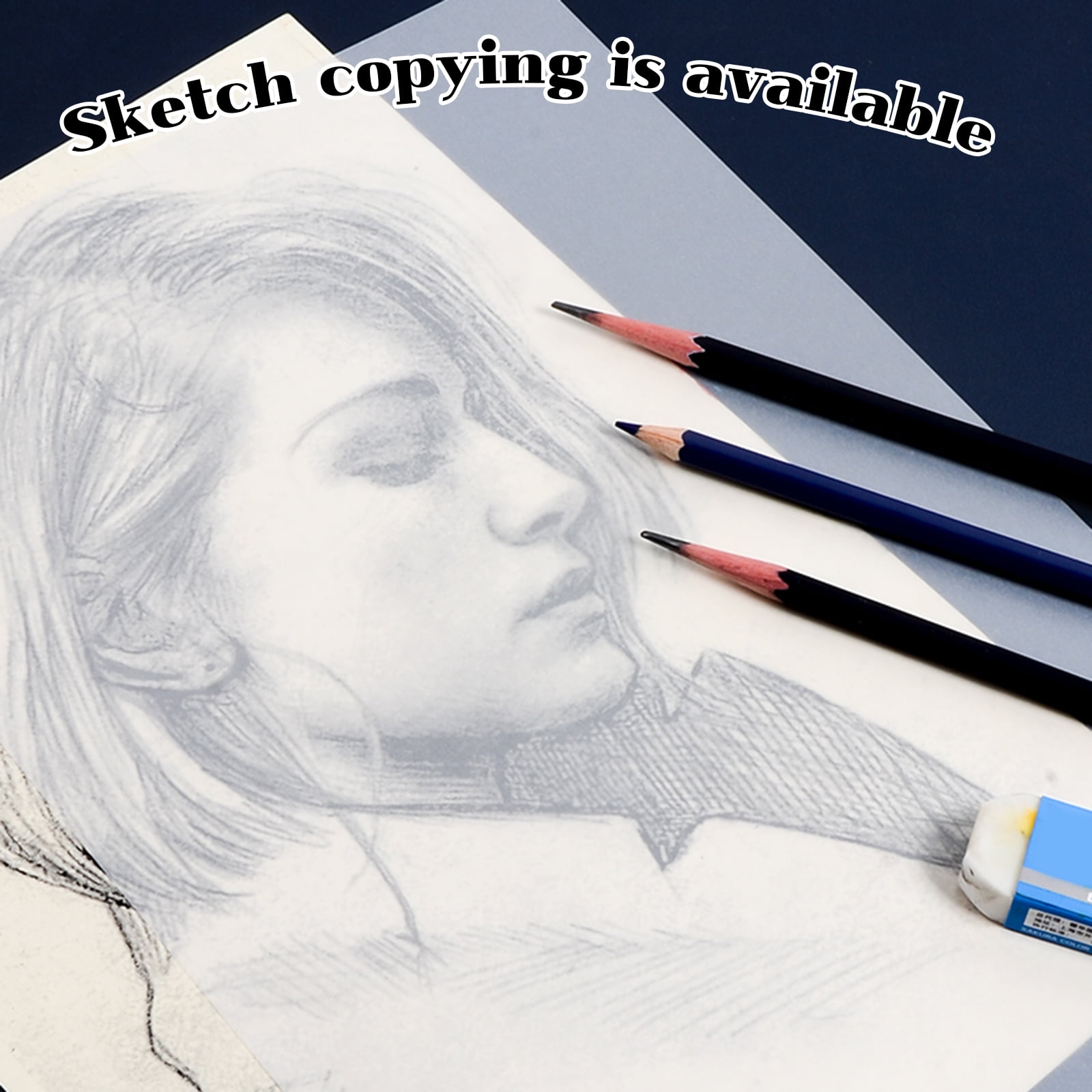 190 Sheets Tracing Paper, 8.5 x 11 inches Artists Tracing Paper Pad White Trace Paper Translucent Clear Paper for Sketching Tracing Drawing Animation