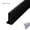 Black T Form, variant on 1-3M Water Shower Dam Bathroom Water Stopper Silicone Retaining Strip Flood Barrier Dry And Wet Separation Blocker