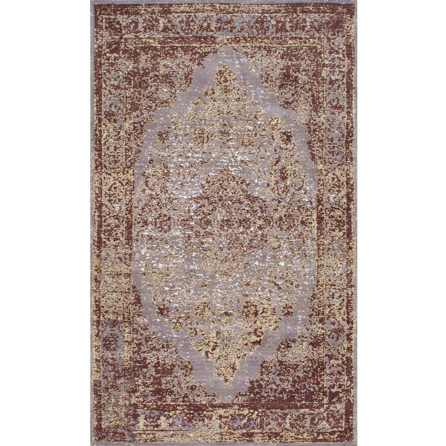 nuLOOM MachineMade Vintage Renay Floral Area Rug