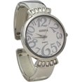 thumbnail image 3 of Blekon Collections Women's 36mm Case Crazy Numbers Cuff Bangle Watch, 3 of 5