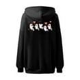 thumbnail image 3 of XINXIAOO Womens Hoodies Long Sleeve Pullover Hoodie Sweatshirt Cute Hoodies Black Sweatshirts for Women Fall Hoodies Women's Clothes, 3 of 4