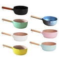 thumbnail image 6 of YFind Japanese style frying pan non-stick stainless steel pot milk pot soup pot,Yellow, 6 of 6