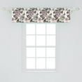 thumbnail image 2 of Ambesonne Vintage Window Valance, Nostalgic Floral Pattern, 54" X 12", Multicolor, 2 of 2