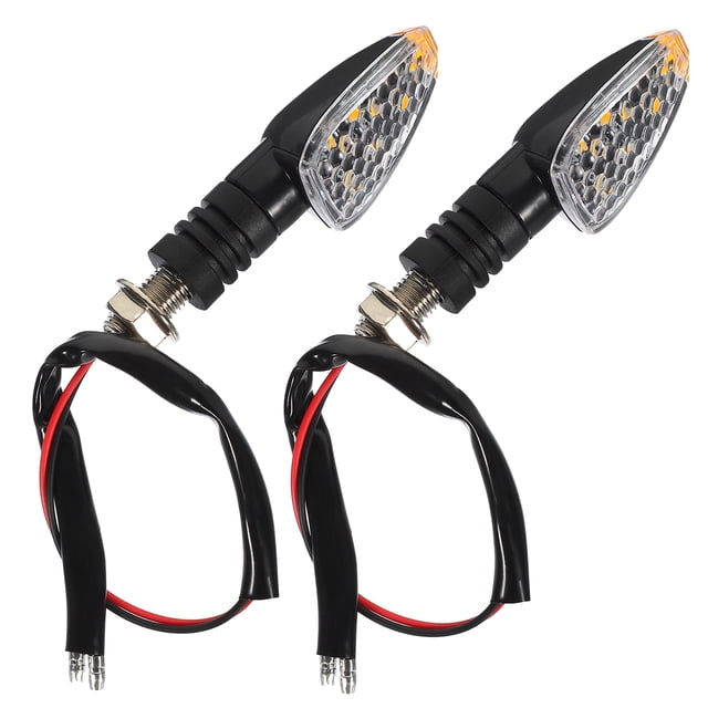 Miangastore 2pcs Motorcycle Led Turn Signal Led Motorbike Brake Bulb Dirt Bike Turn Signal Light