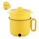 thumbnail image 2 of Olla de Cocina eléctrica con mango antiescaldaduras recubierto de 1,5 L, tapa transparente, Cocina eléctrica multifunción para el hogar, dormitorio, fiesta, enchufe AU 220V, 2 of 5