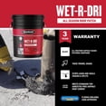 thumbnail image 2 of Cemento para techo Gardner WET-R-DRI con parches negros brillantes, 18,9 litros, 2 of 3