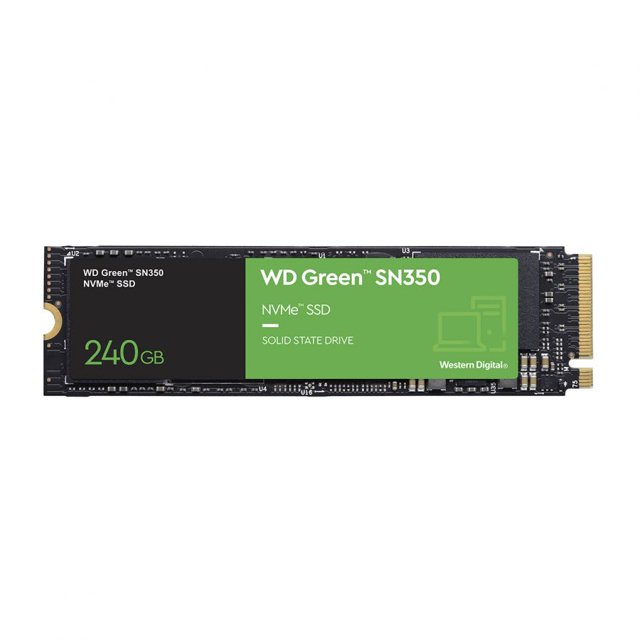 UNIDAD SSD M.2 Western Digital GREEN SN350 NVME 240GB PCI EXPRESS 3.0 WDS240G2G0C
