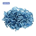 thumbnail image 3 of Uxcell 1200 Pack Glass Bugle Beads, 6x1.7mm Tube Mini Loose Glass Seed Spacer Bead for DIY (Denim Blue), 3 of 6