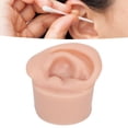 thumbnail image 1 of Piercing Ear Model, Reusable Display Ear Model Silicone Soft Elastic  for Jewelry Store Left,Right, 1 of 7