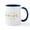 White/Navy Inside, variant on CafePress - Dear Easter Bunny Mugs - 11 oz Ceramic Mug - Novelty Coffee Tea Cup