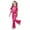 C181/Hot Pink, variant on Cute Clothes For Girls Casual Fashion Outfit With Bow Short Sleeve Top And Long Pants For Play And Daily Wear 9-10 Years