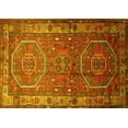 thumbnail image 1 of Ahgly Company Machine Washable Indoor Rectangle Persian Yellow Traditional Area Rugs, 3' x 5', 1 of 4