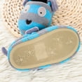 thumbnail image 5 of WhouRiu Toddler Boys' Slippers Cute Cartoon Cozy Warm Soft Sole Scuff Slippers Children Thermal Winter House Shoes Blue Toddler8, 5 of 5